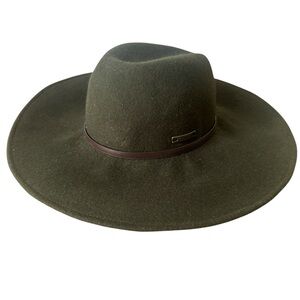 Christy Olive Hat with Tan Band